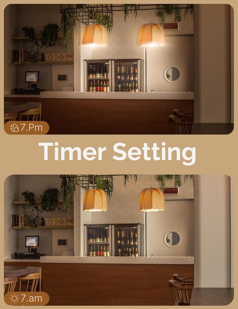 MOES 3 Way Smart Star Ring Dimmer Switch, 2.4GHz WiFi Dimmable Light Switch,Neutral Wire Required, Smart Life APP Remote Control, Works with Alexa & Google Assistant, Timer & Schedule White 2 Gang - Image 5